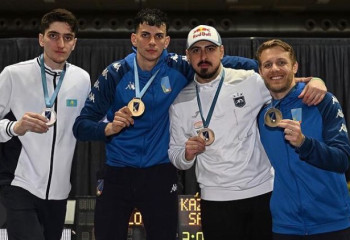 Казахстанец занял второе место на Кубке мира по фехтованию