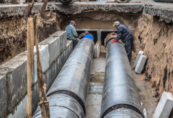 Шымкентте жылу желілеріне жөндеу жұмыстары жүргізіледі