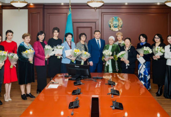 Мәдениет, спорт және архив ісі саласындағы нәзік жандылар марапатталды