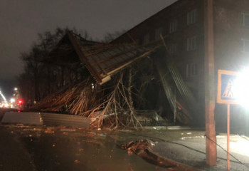 Павлодар облысында қатты желден 21 ауыл жарықсыз қалды