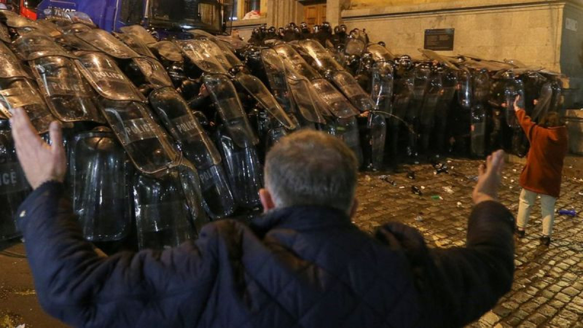 В Грузии прошли протесты против закона об иноагентах