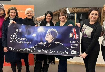 Dimash’s music video “The Story of One Sky”  shown in London