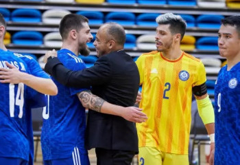 Футзалдан ӘЧ: Қазақстан құрамасы іріктеу сатысының келесі кезеңіне өтті