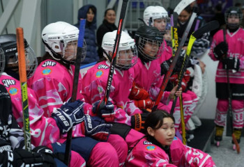 Hockey tournament among women's teams held in Astana