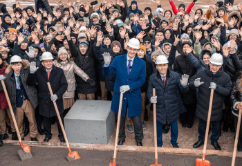 Церемония закладки фундамента кампуса школы IQanat состоялась в Акмолинской области