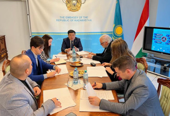 Implementation of political reforms and upcoming parliamentary elections in Kazakhstan introduced in Hungary
