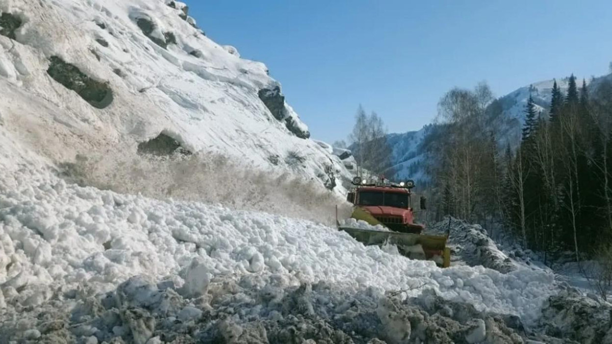 Сходы снежных лавин произошли в Алматинской области