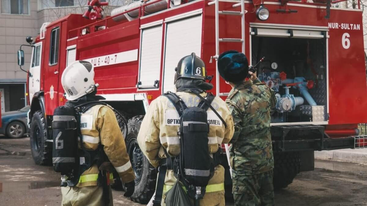 Пожарные спасли пятилетнего ребенка в Актау