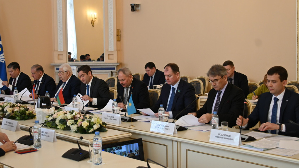 Сенаторы Казахстана участвовали в работе комиссий Межпарламентской Ассамблеи СНГ