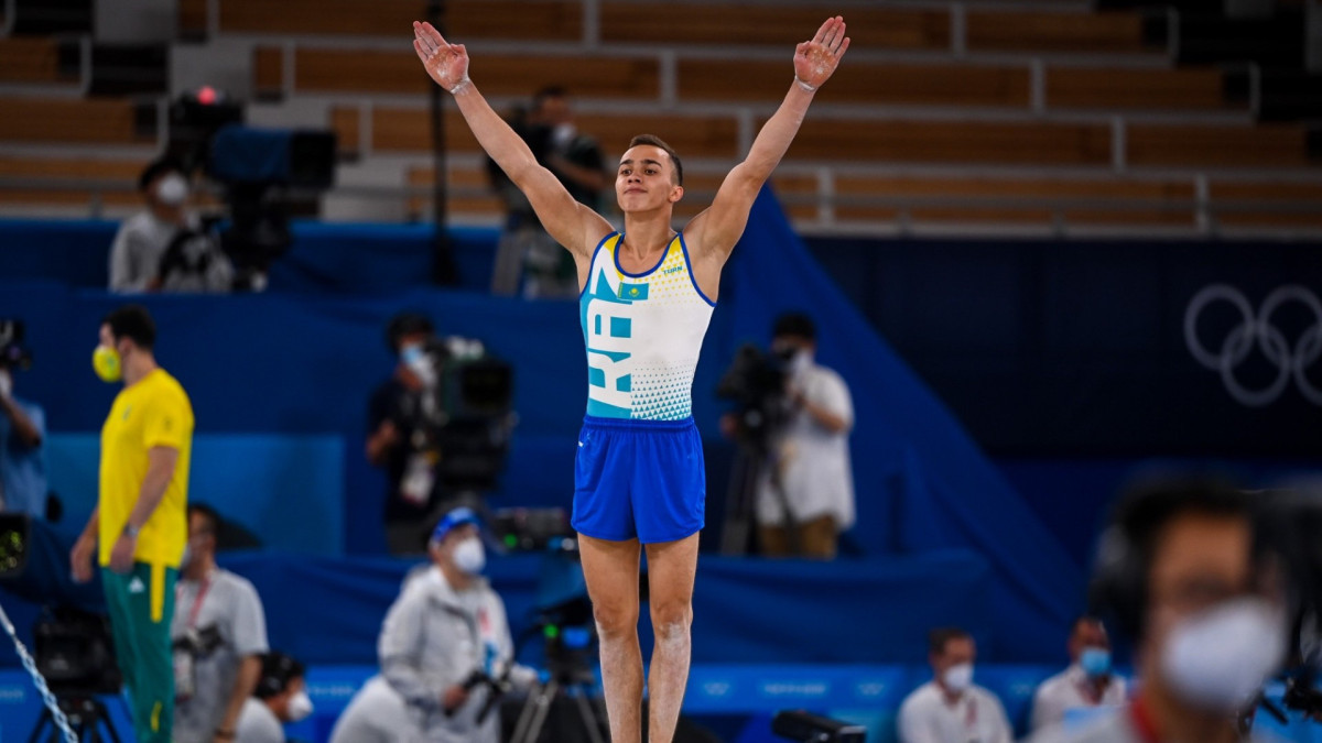 Казахстанец завоевал «золото» на этапе Кубка мира по спортивной гимнастике