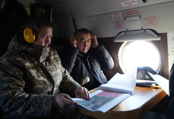 ШҚО-да су тасқыны қаупі бар аймақтарға әуеден барлау жасалды