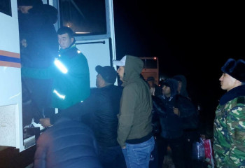 Ақтөбелік құтқарушылар 63 адамды эвуакациялады