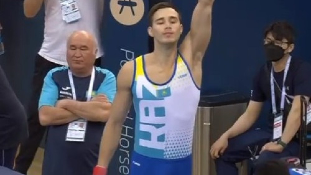 Казахстан завоевал второе «золото» этапа Кубка мира по спортивной гимнастике