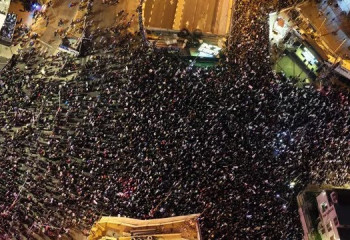 В Израиле на акцию протеста вышли полмиллиона человек