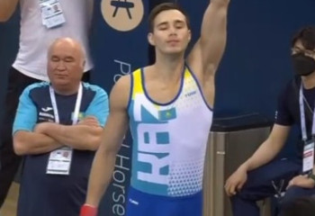 Kazakhstan wins gold at Artistic Gymnastics World Cup Series