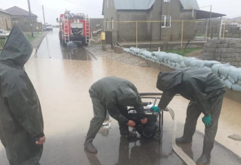 Шымкентте 27 көше еріген қар суынан тазартылды