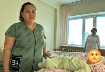 Қостанайда салмағы 7 келіге жуық алып сәби дүниеге келді