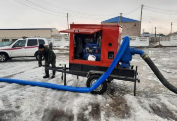 Противопаводковые мероприятия ведутся в Улытауской области