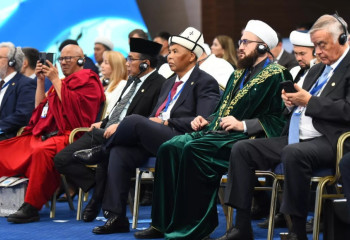 Lecture on the Congress of Leaders of World Religions to be held in Turkestan
