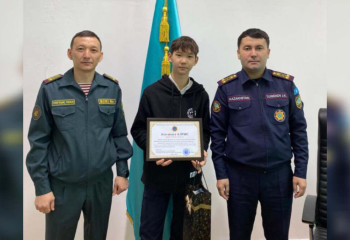 Сын офицера Национальной гвардии спас друга из ледяной воды