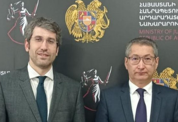 Reforms in Kazakhstan discussed at Ministry of Justice of Armenia