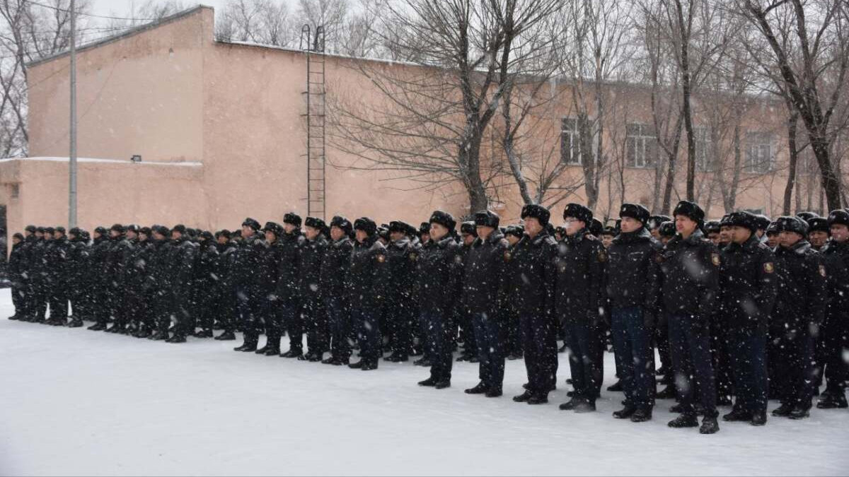 На усиленный вариант несения службы переведена полиция Карагандинской области