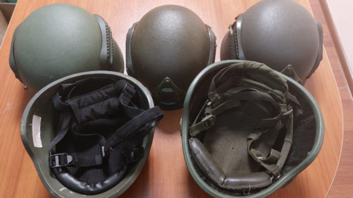 Ресейге әскери шлем әкетпек болған күдікті ұсталды