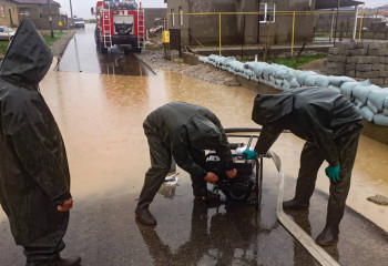 В пяти районах Шымкента имеются 30 паводкоопасных участков