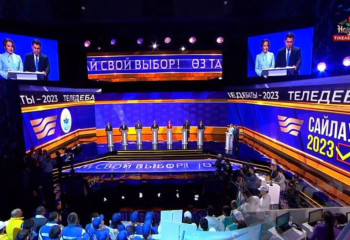 Саяси партиялардың теледебаты тартысты өтіп жатыр