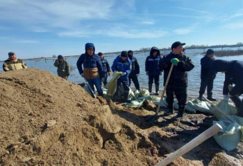 Гидропосты наблюдения выставлены в руслах рек ЗКО