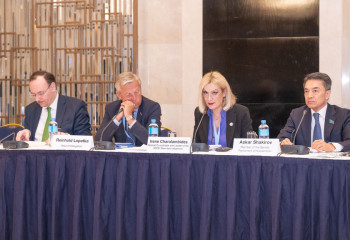 Сенаторы проинформировали зарубежных наблюдателей о подготовке к выборам в Казахстане