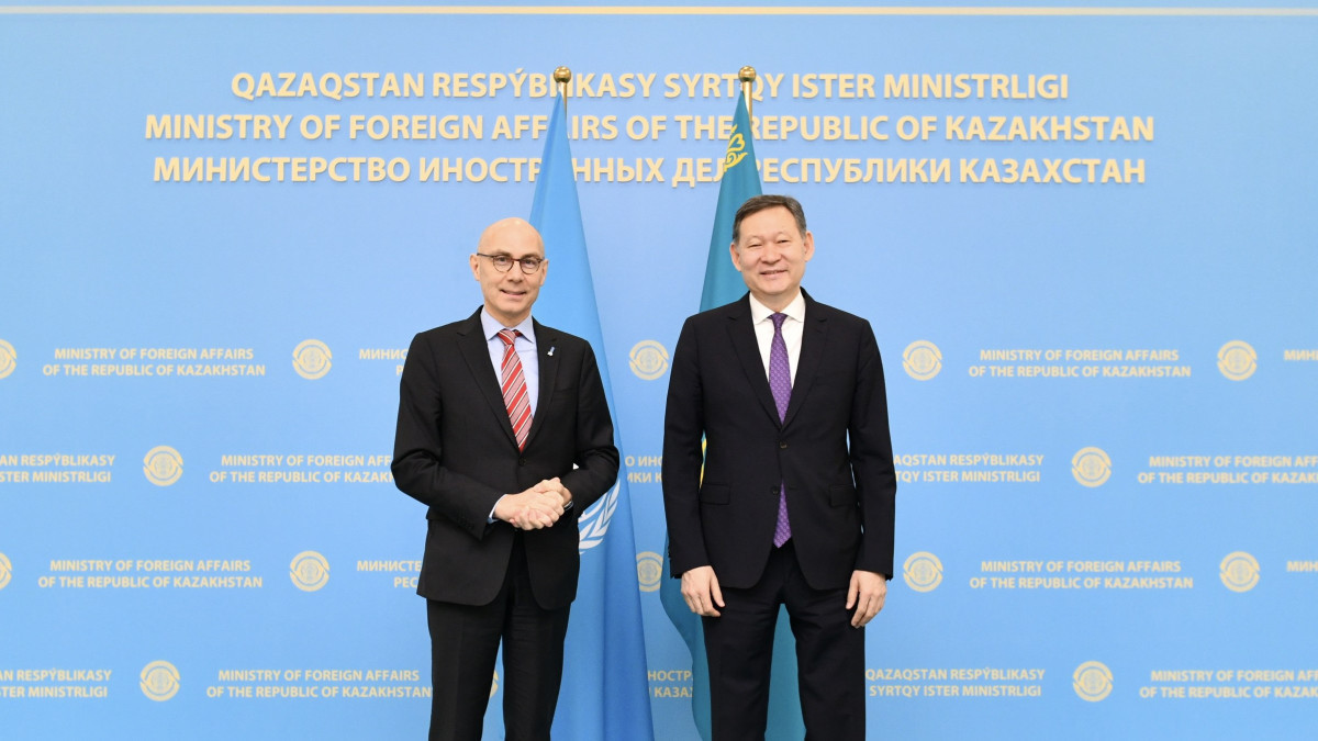 В МИД Казахстана состоялась встреча с Верховным комиссаром ООН по правам человека