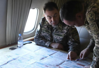 Юрий Ильин вылетел на место паводков в Актюбинскую область