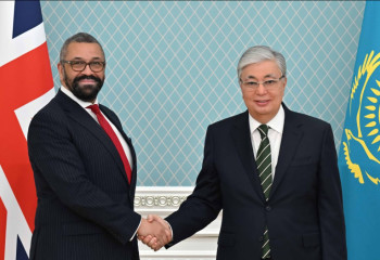 Президент Ұлыбританияның Сыртқы істер министрін қабылдады