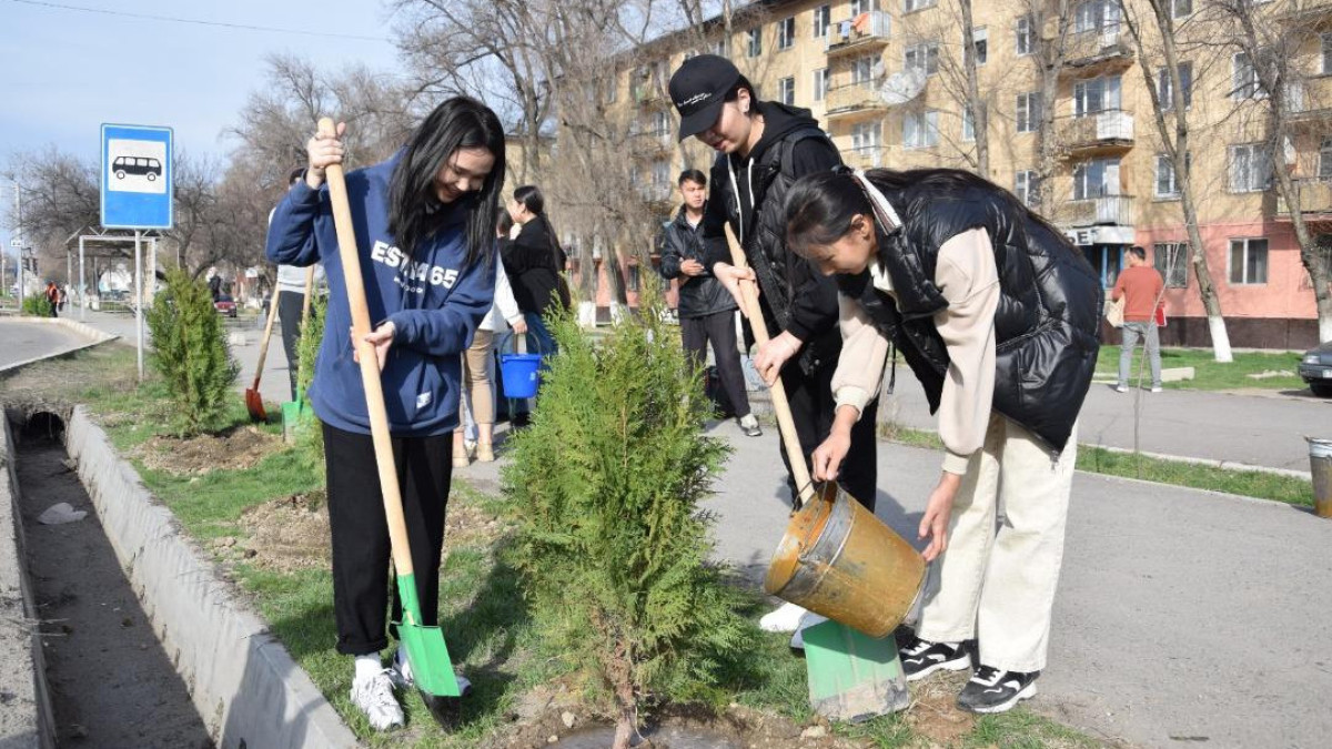 Акция «Вместе за чистый Казахстан» прошла в Таразе