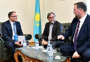 СІМ-де Жерорта теңізі елдерінің Парламенттік ассамблеясының делегациясы қабылданды