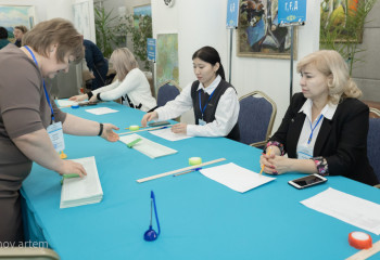 Елордада №111 сайлау учаскесі жұмысын бастады