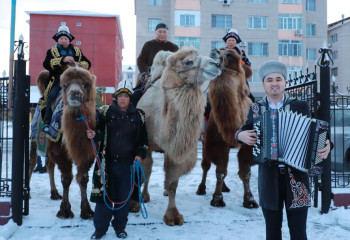 Праздничное настроение  подарили верблюдоводы области Жетысу