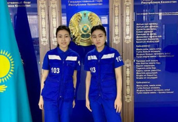 Талдықорғандық егіздер сайлауда дауыс берді