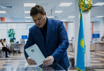 Министрлер сайлауда дауыс берді