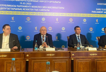 Сайлауға Шанхай ынтымақтастық ұйымынан 18 байқаушы қатысып жатыр