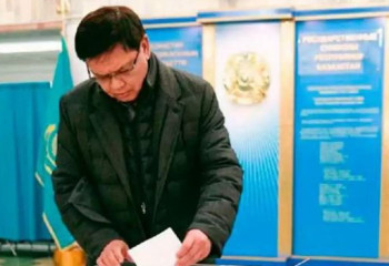 Қазақстан Халық партиясының төрағасы сайлауда дауыс берді