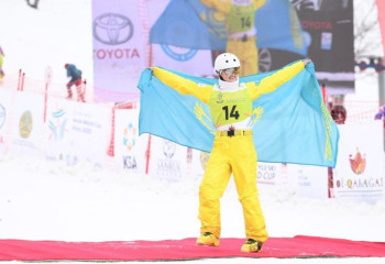 Kazakhstani enters top ten at World Cup stage in freestyle acrobatics
