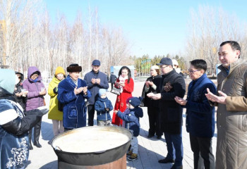 Рекорд Казахстана по изготовлению Наурыз коже установили в Астане