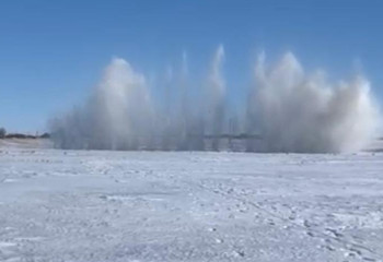 На реках Карагандинской области начаты взрывные работы