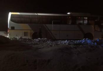 30 человек спасли из снежного заноса в Карагандинской области