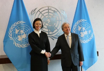 Экология министрі БҰҰ Бас хатшысымен кездесті