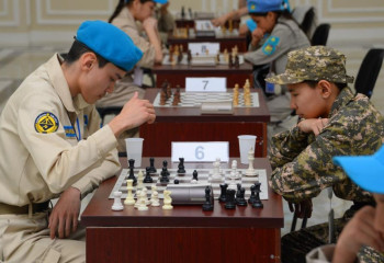 Қарулы Күштерінің әскери-патриоттық орталығында шахматтан турнир өтті
