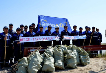 Елімізде «Birge – taza Qazaqstan» экологиялық акциясы өтті