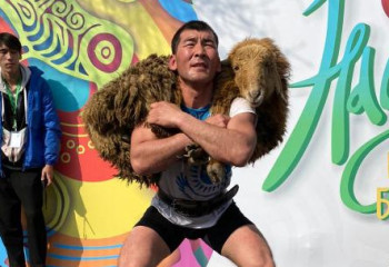 Қошқар көтеруден рекорд жаңартылды